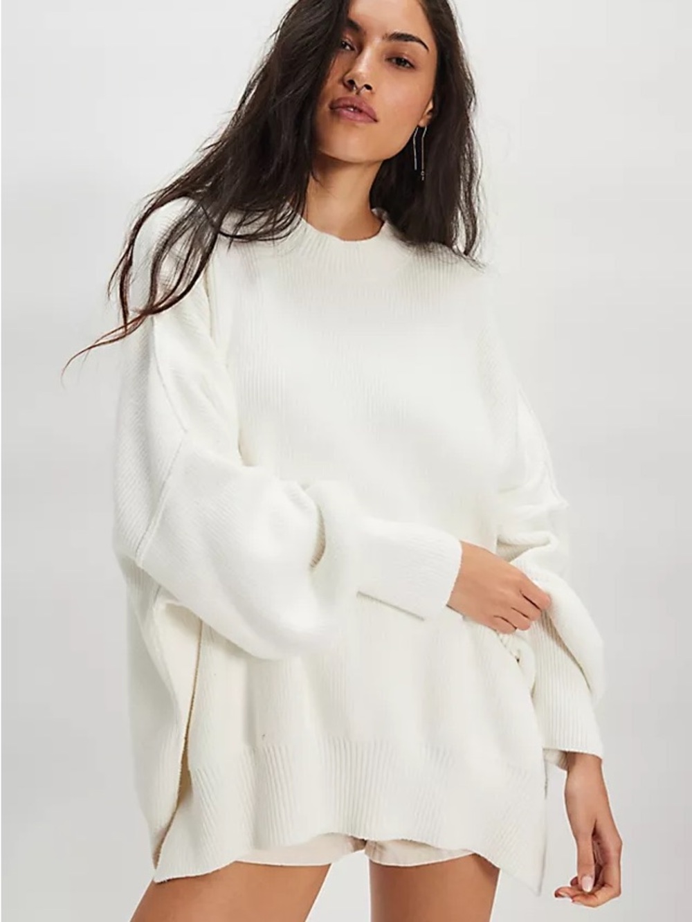 Free People Oversized Tunic Sweater